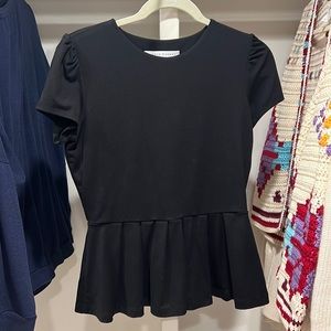 Worn once susana Monaco peplum top
